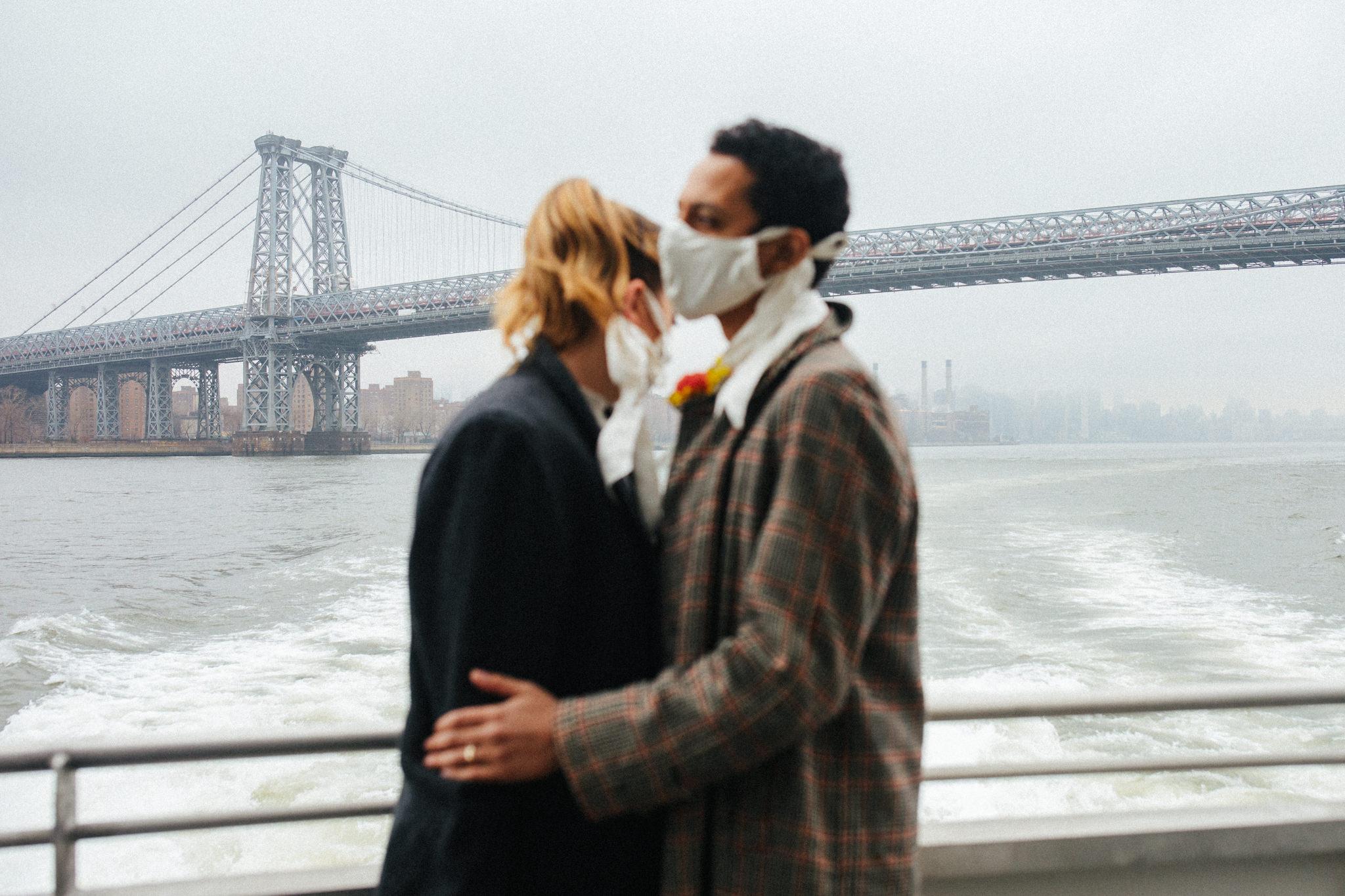 A non-traditional elopement in Central Park with a mini-reception at the St. Mazie 21