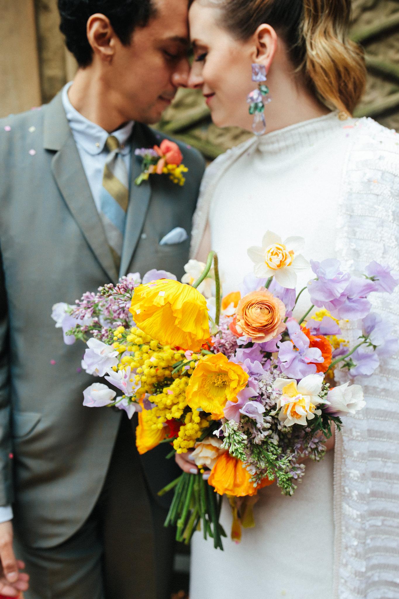 A non-traditional elopement in Central Park with a mini-reception at the St. Mazie 1