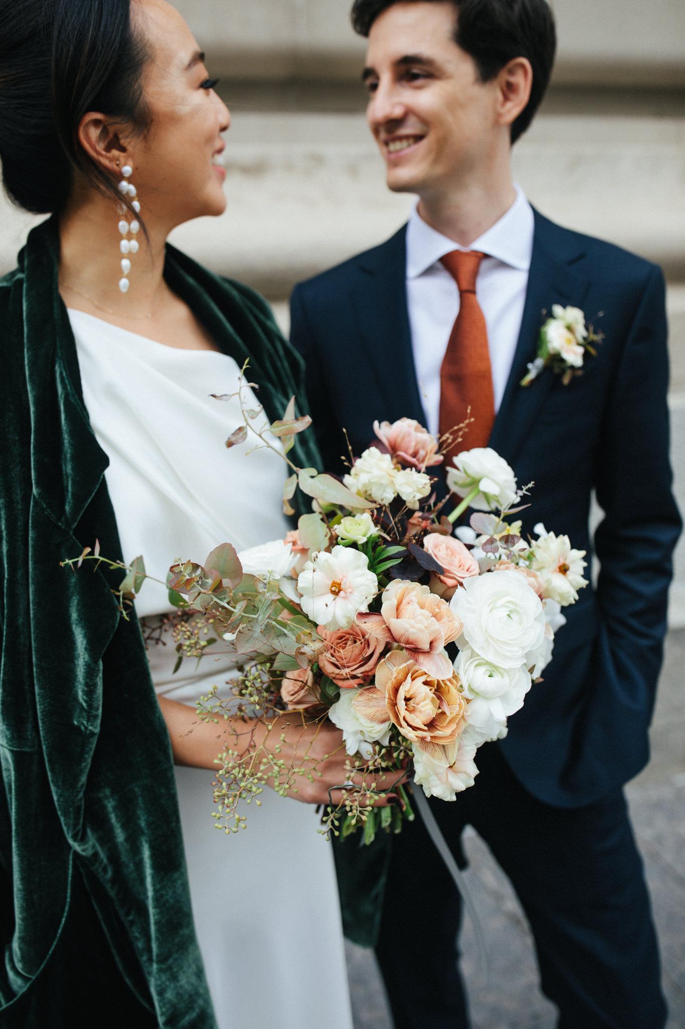 A Romantic Fall Elopement in Central Park