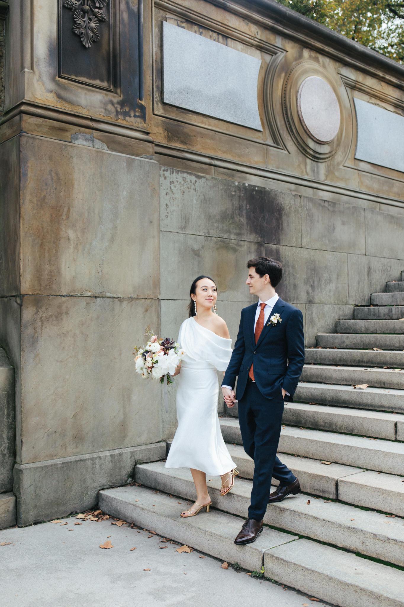 A Romantic Fall Elopement in Central Park photo 2