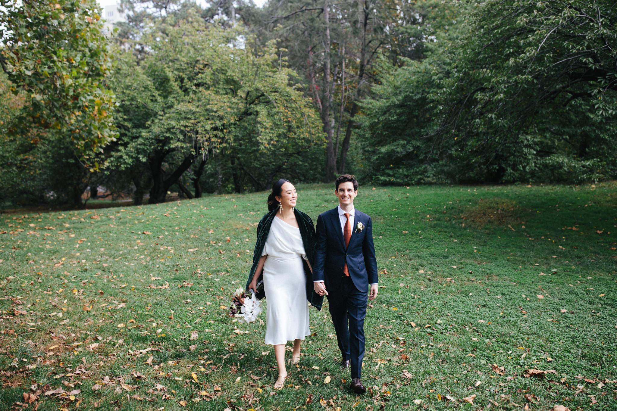 A Romantic Fall Elopement in Central Park 17