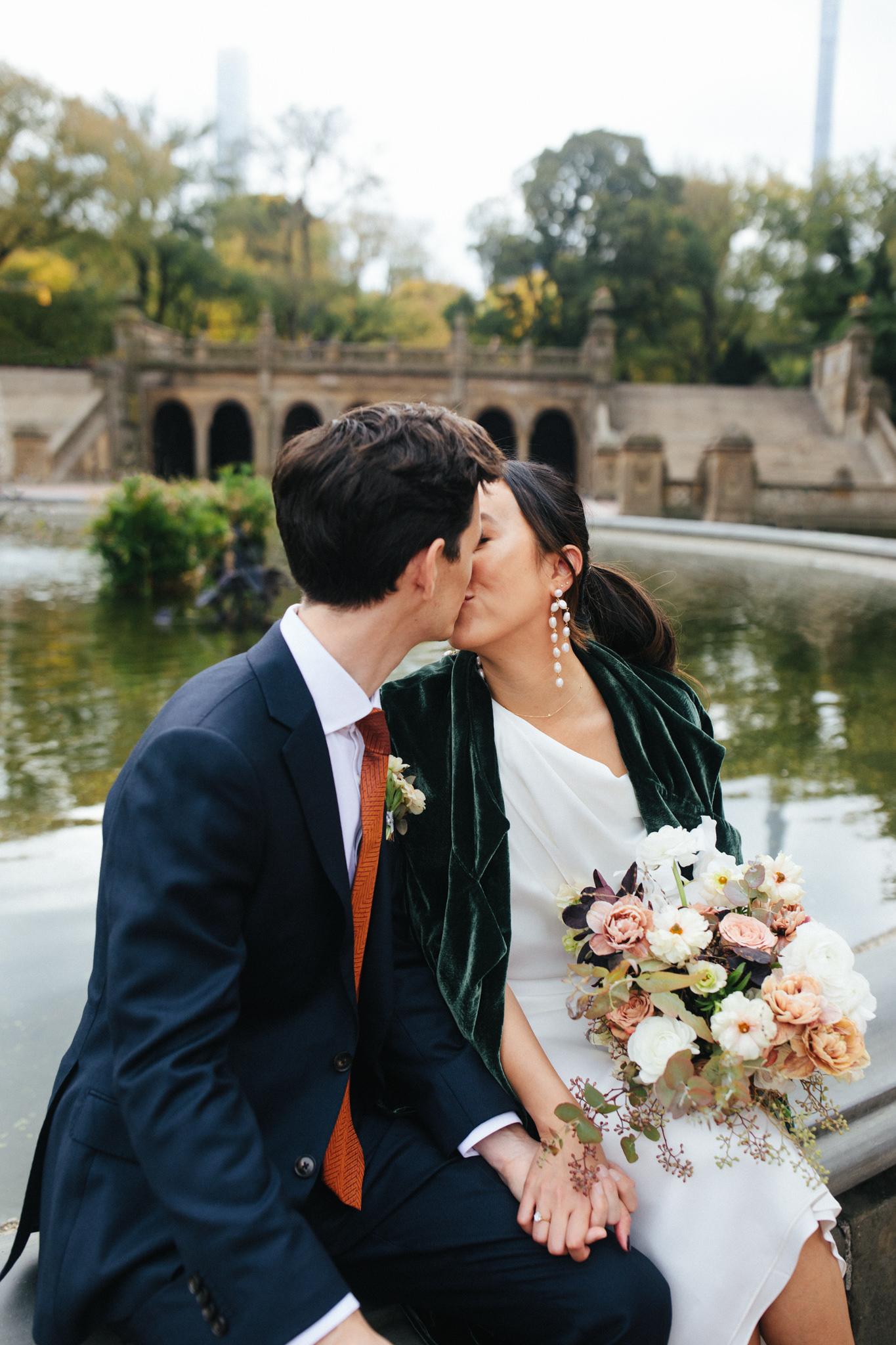 A Romantic Fall Elopement in Central Park 18