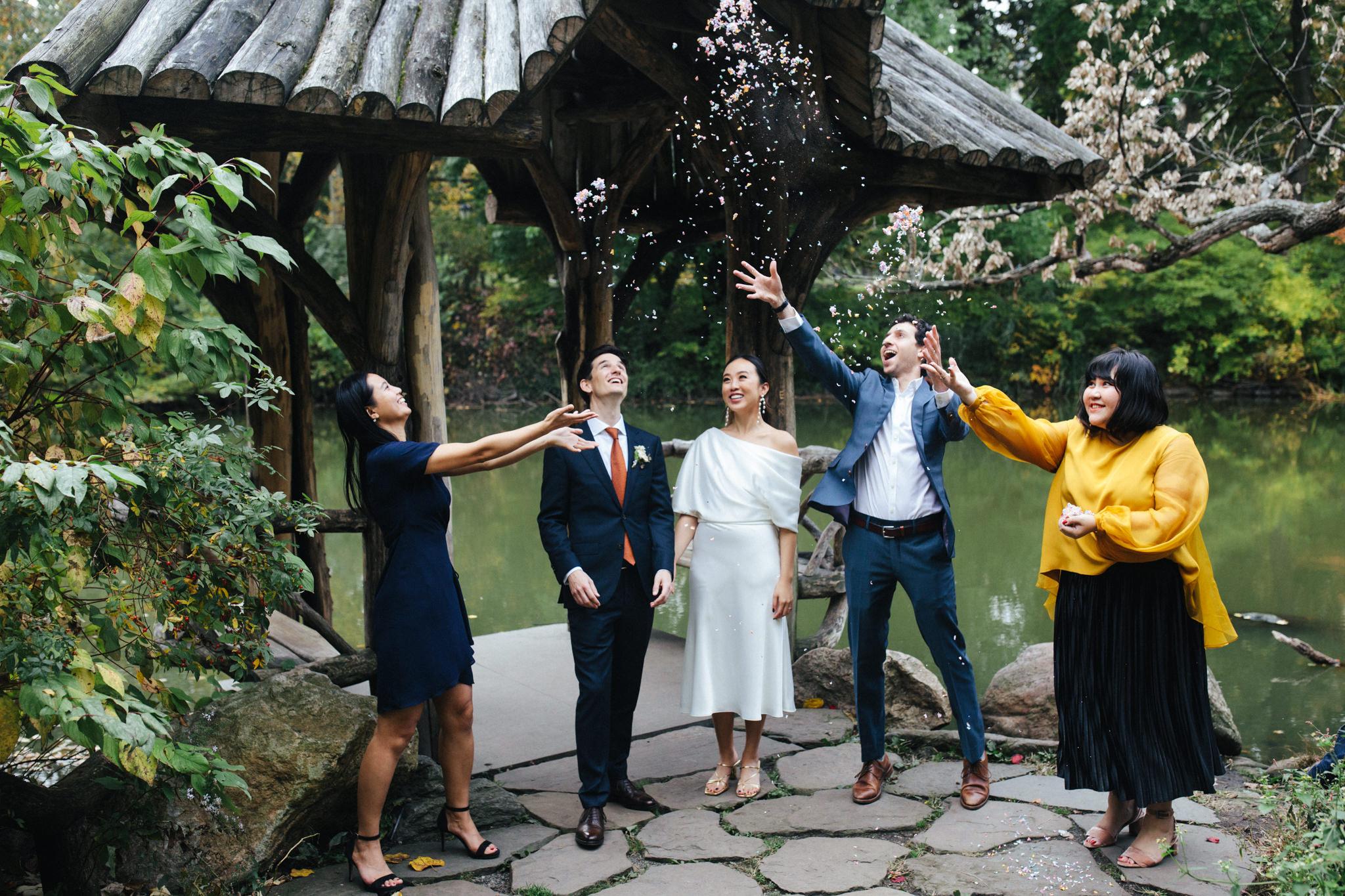 A Romantic Fall Elopement in Central Park 34