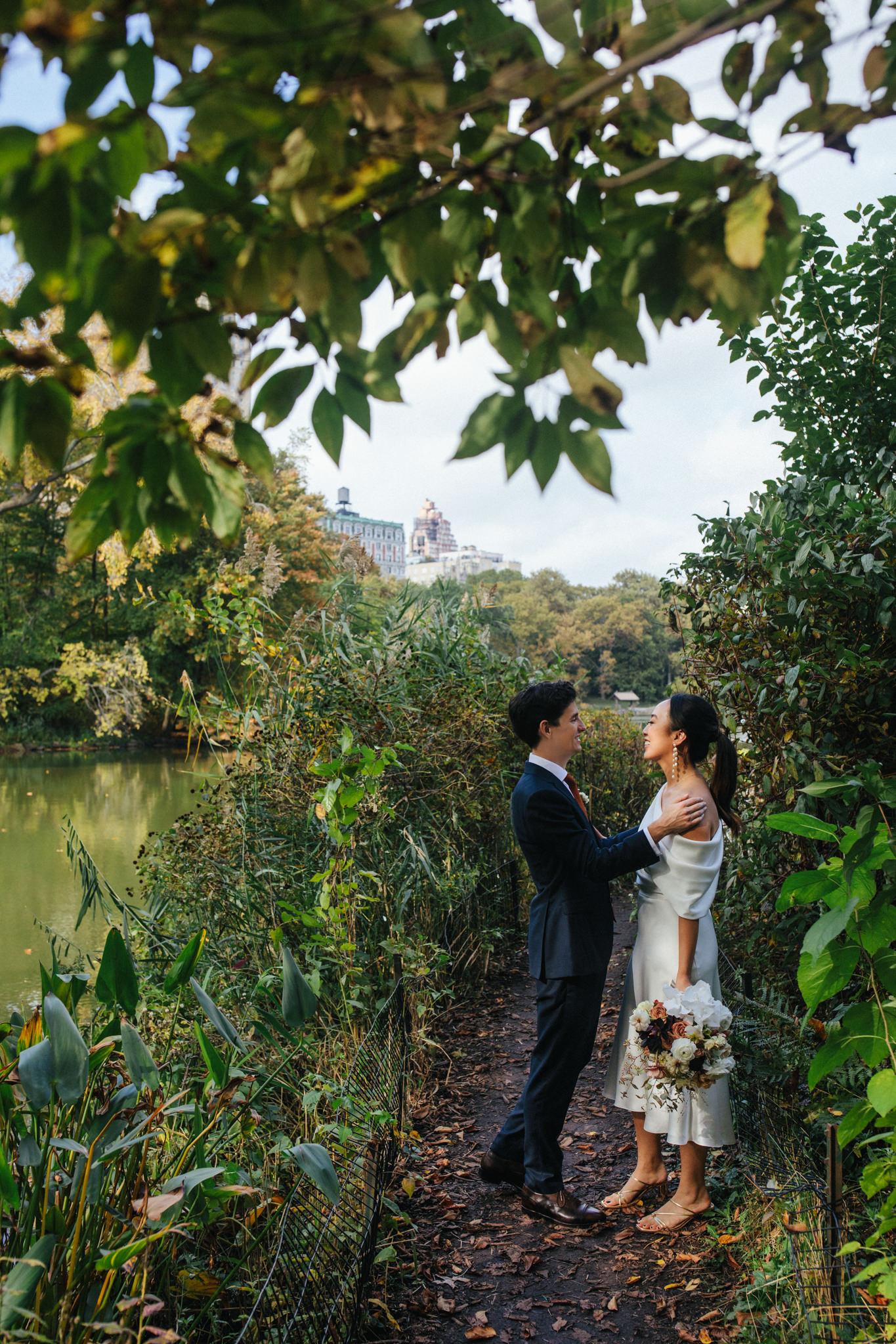 A Romantic Fall Elopement in Central Park 36