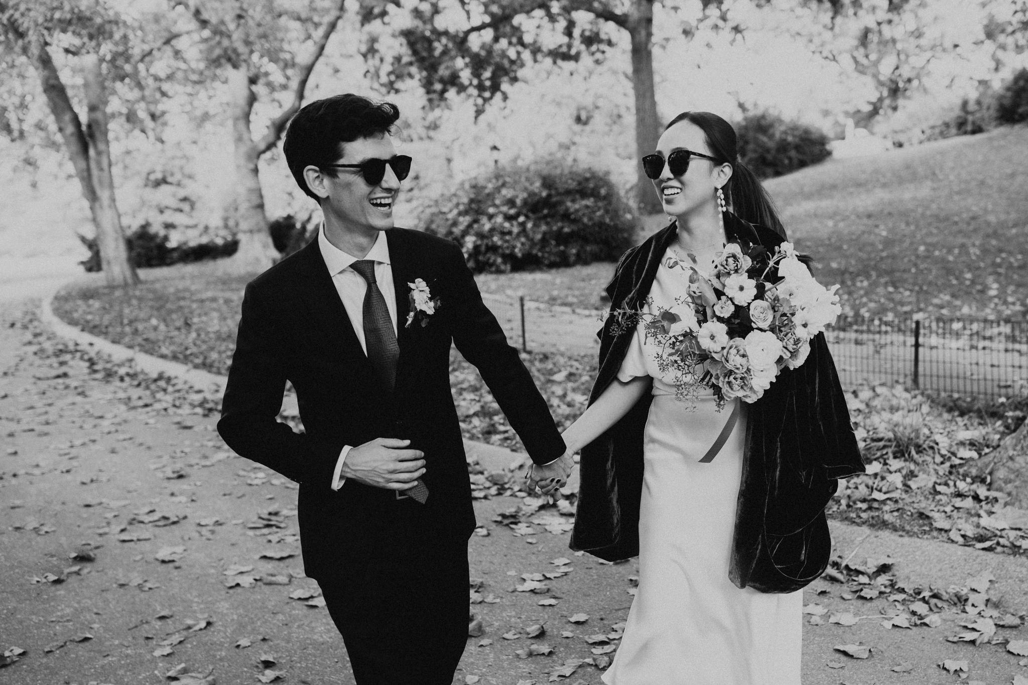 A Romantic Fall Elopement in Central Park photo 5