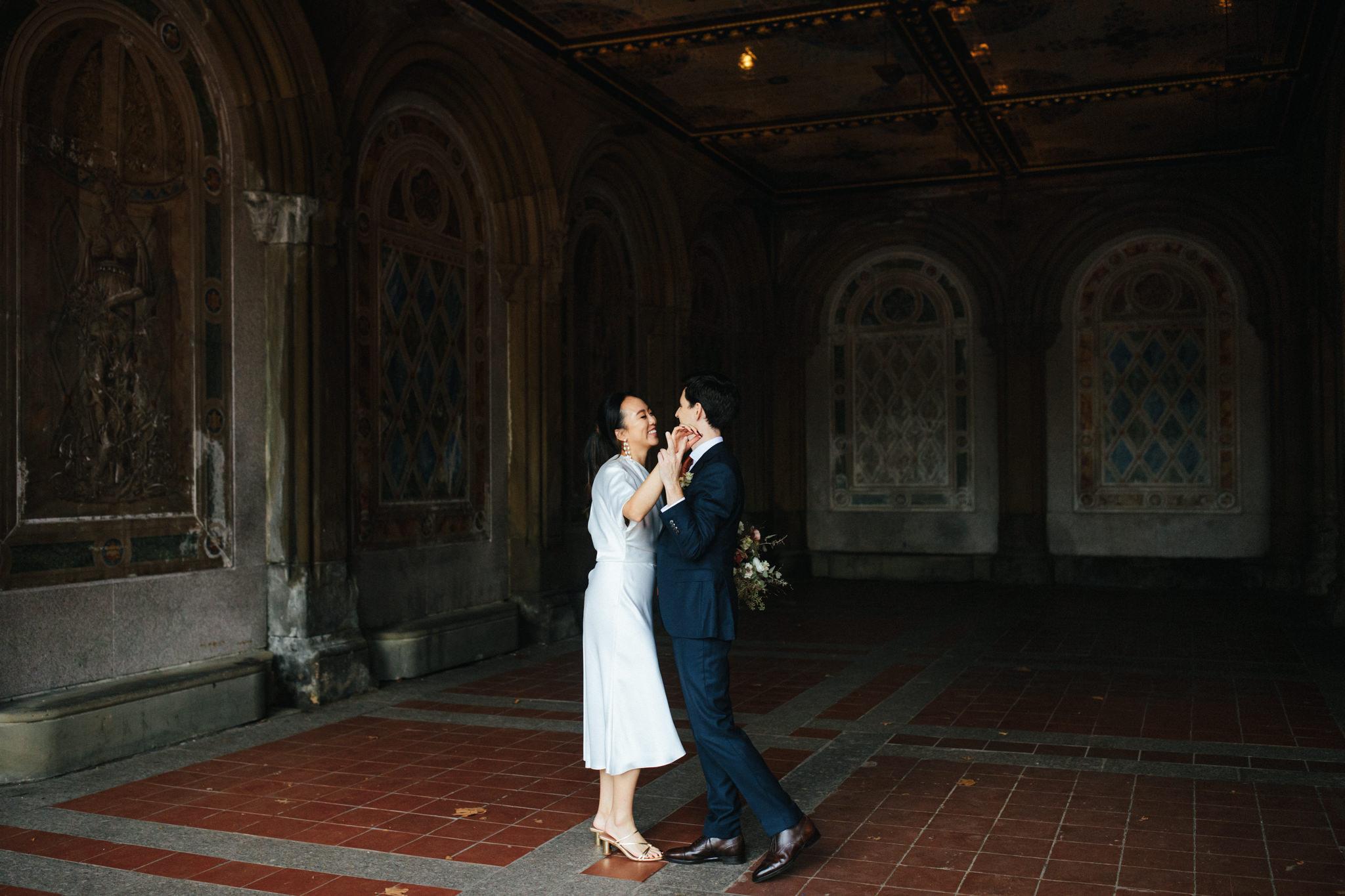 A Romantic Fall Elopement in Central Park 23