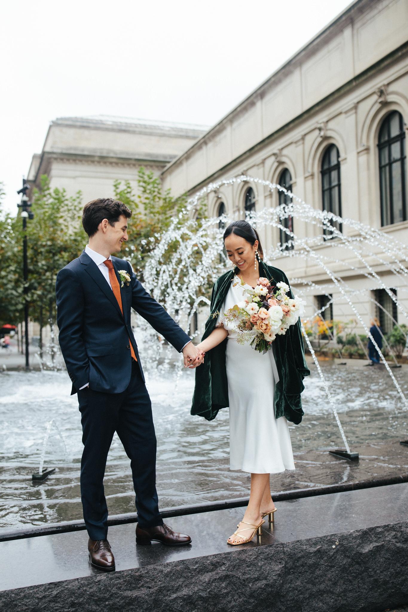 A Romantic Fall Elopement in Central Park 5