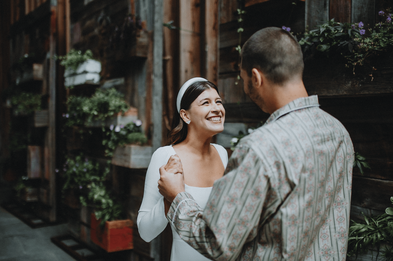 A Modern Summer Wedding at Frankies Spuntino photo 4