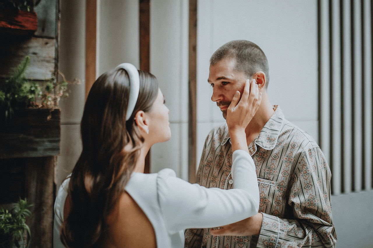 A Modern Summer Wedding at Frankies Spuntino photo 3