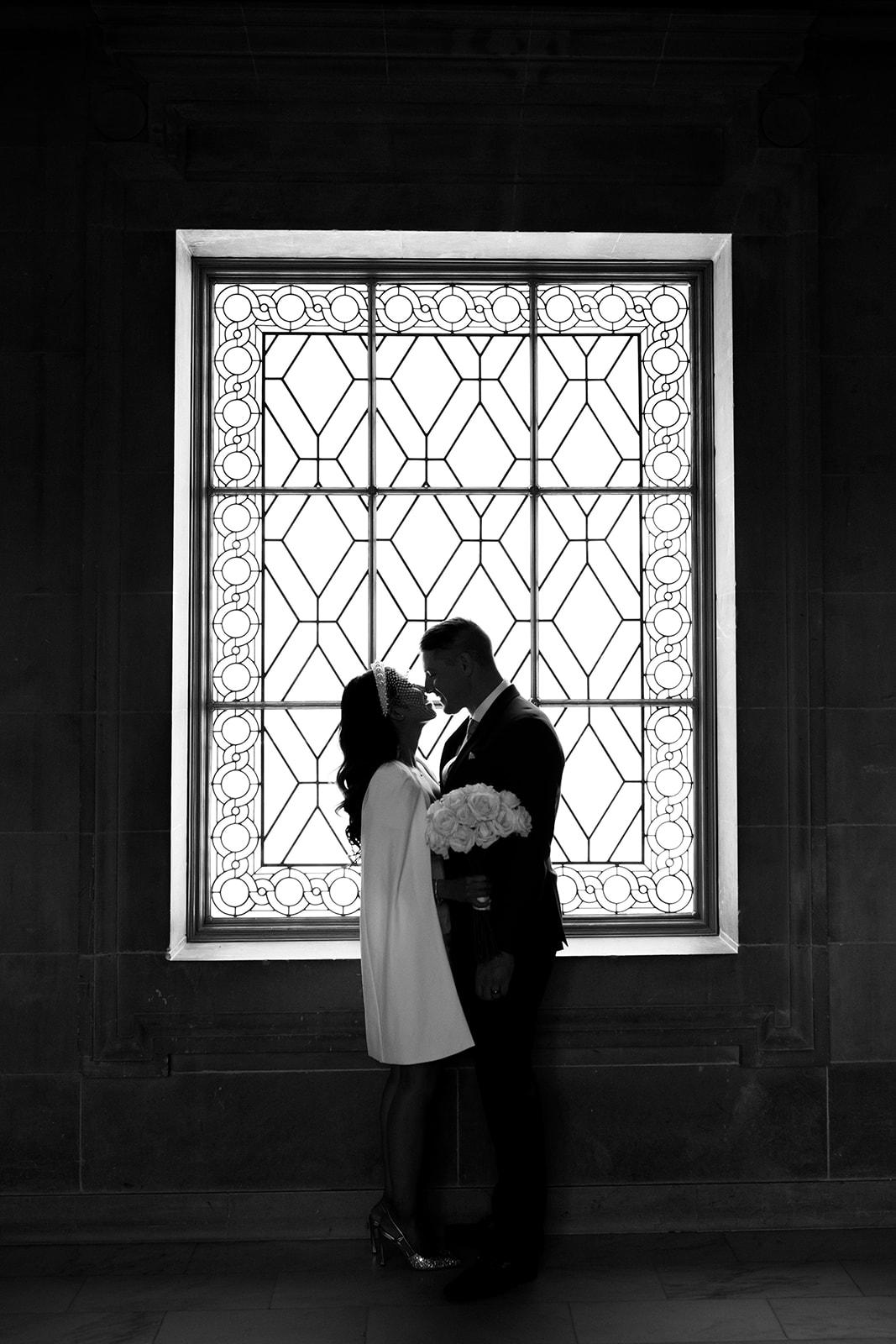 A Modern Spring Elopement at San Fransisco City Hall photo 2