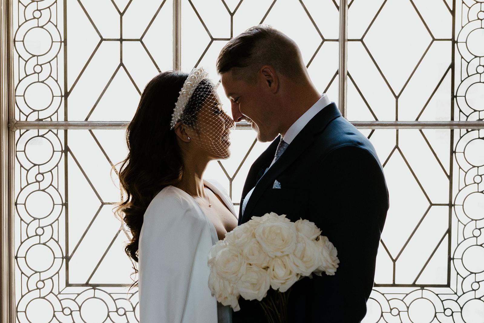 A Modern Spring Elopement at San Fransisco City Hall 16