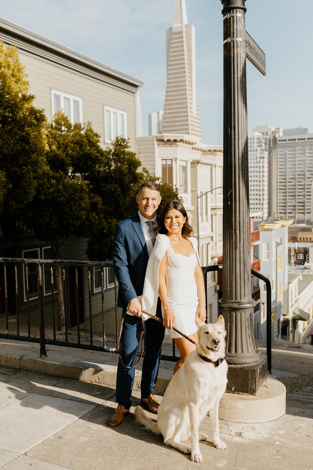 A Modern Spring Elopement at San Fransisco City Hall 24