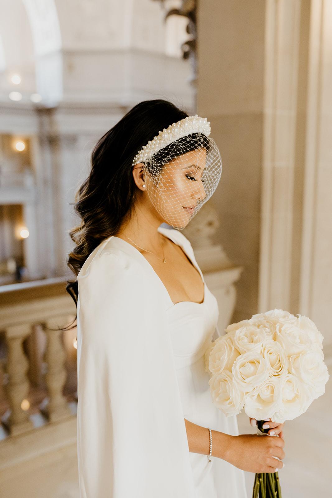 A Modern Spring Elopement at San Fransisco City Hall photo 5