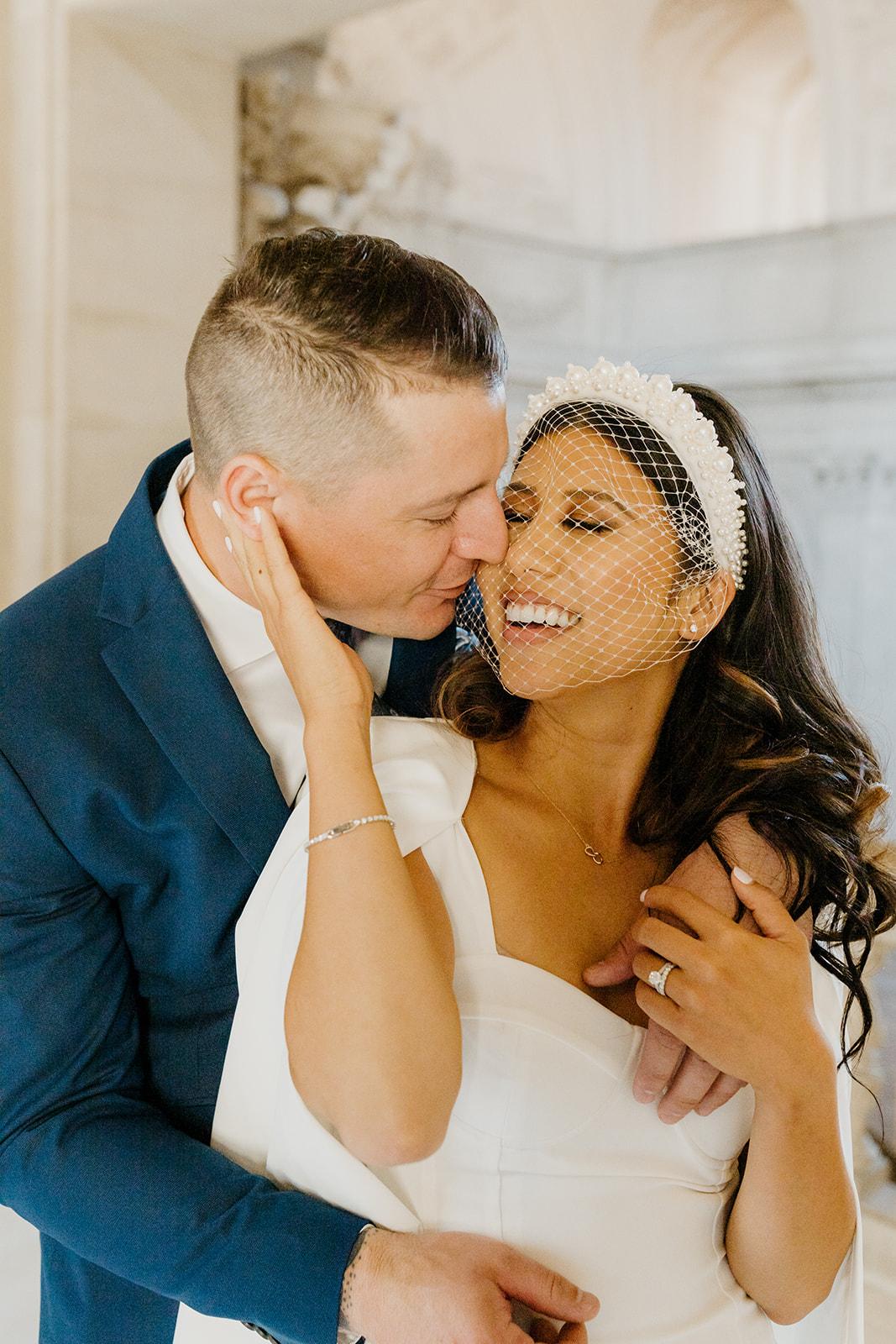 A Modern Spring Elopement at San Fransisco City Hall 22