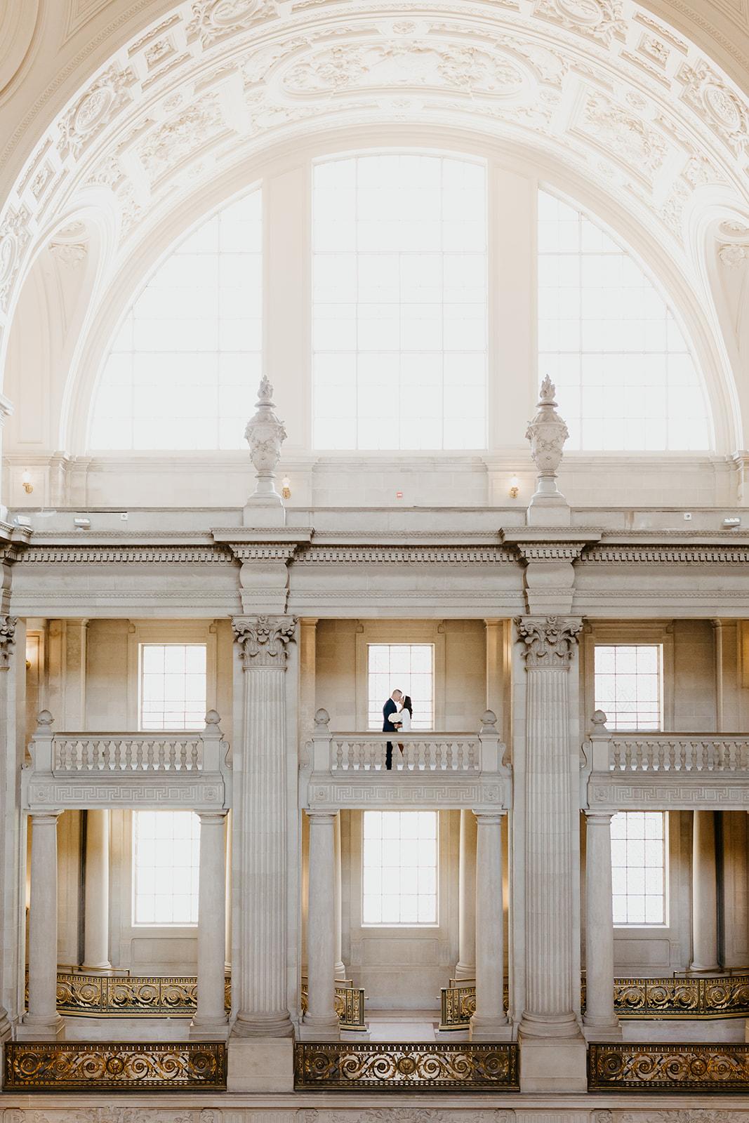 A Modern Spring Elopement at San Fransisco City Hall 21