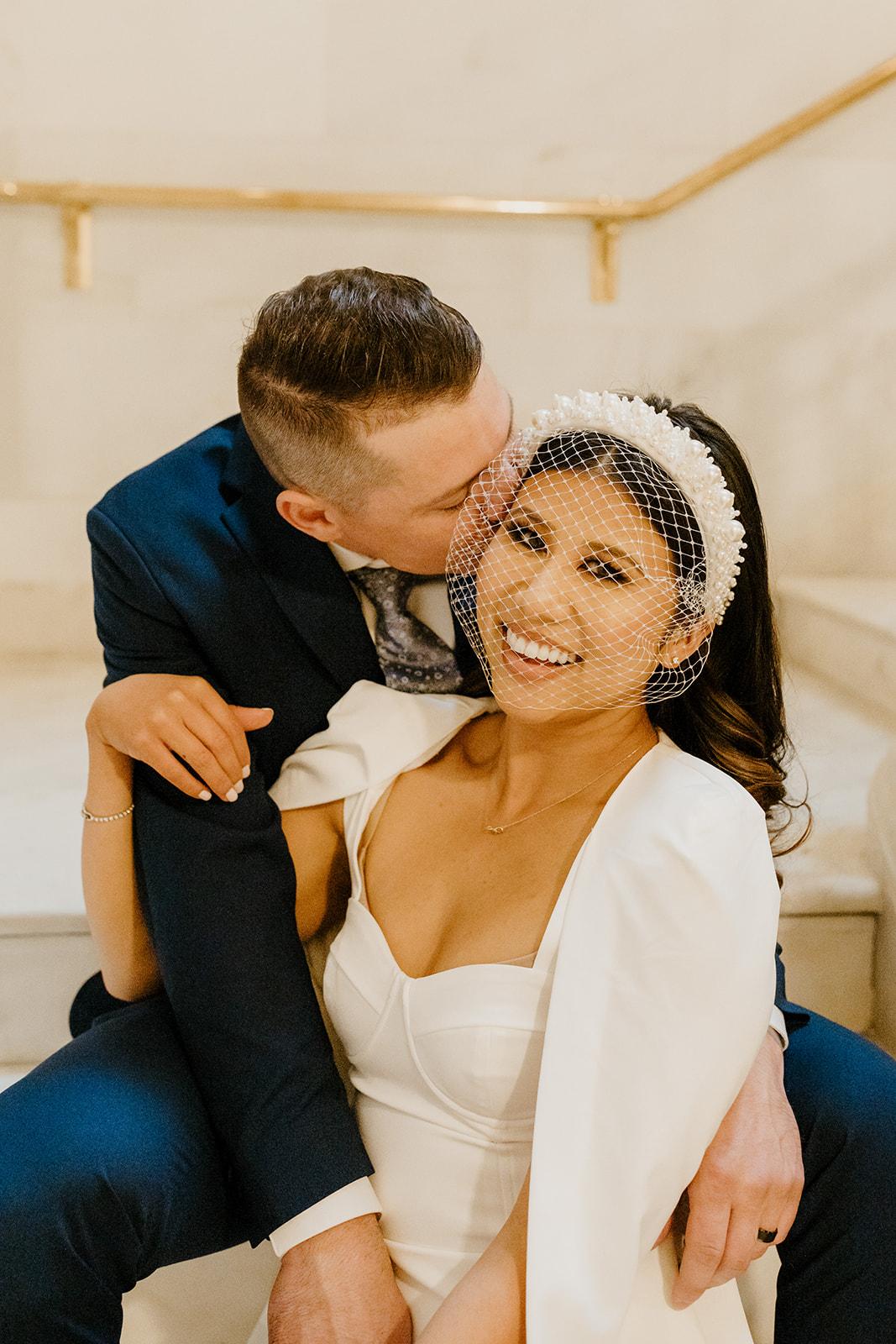 A Modern Spring Elopement at San Fransisco City Hall 19