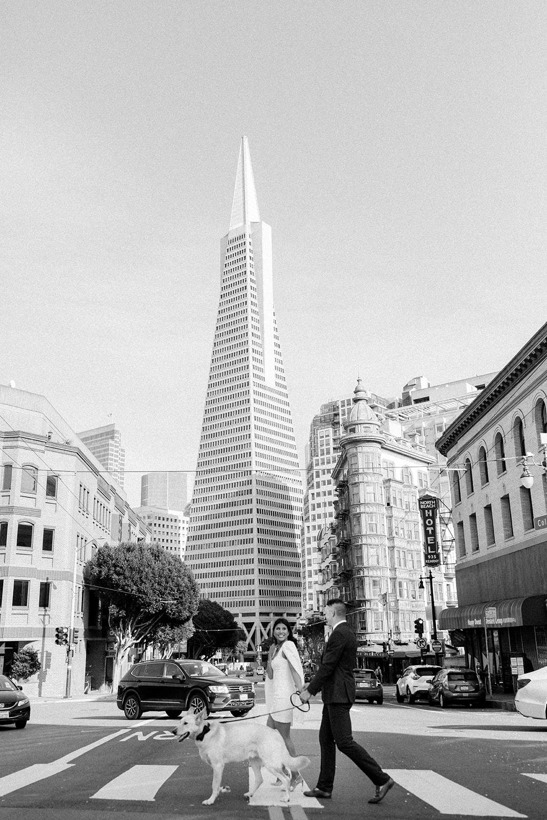 A Modern Spring Elopement at San Fransisco City Hall 23