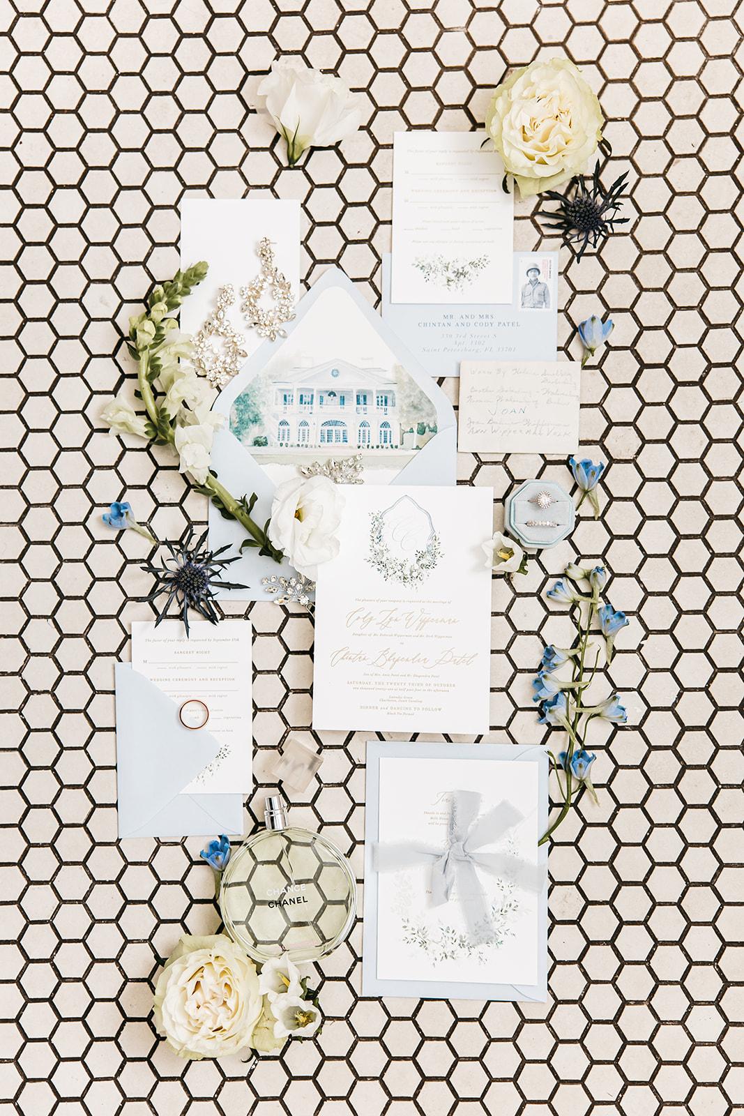 A Romantic Fall Wedding at The Gibbes Museum of Art photo 3