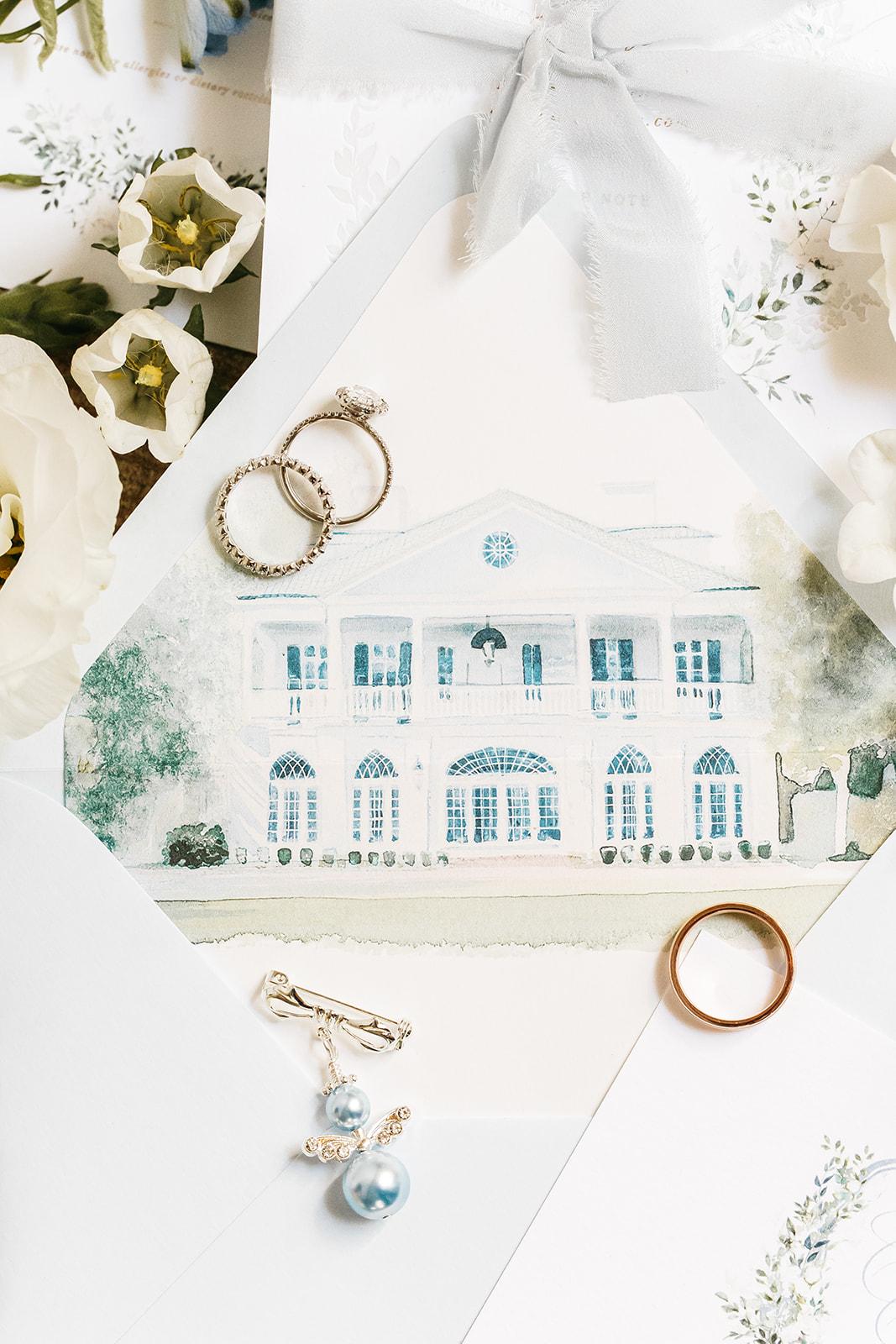 A Romantic Fall Wedding at The Gibbes Museum of Art photo 5