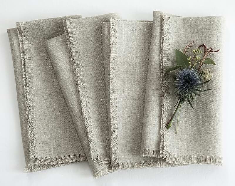 Fringed Napkins