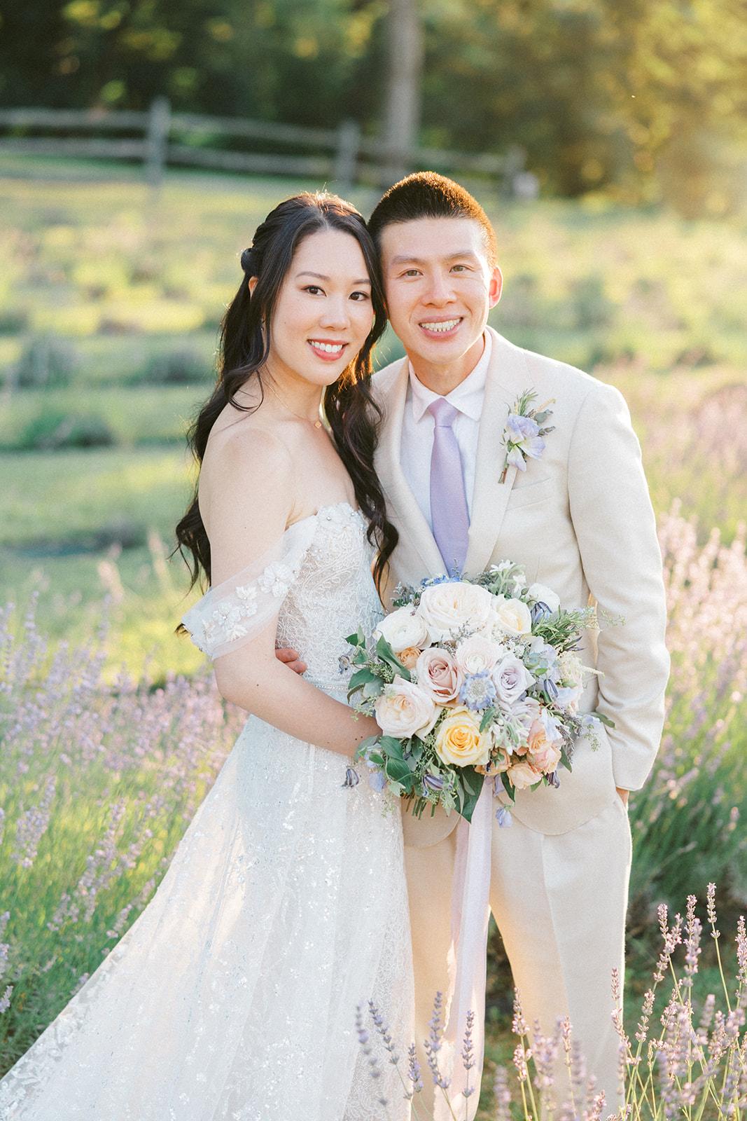 A Romantic Summer Wedding at Orchard View Lavender Farm photo 2