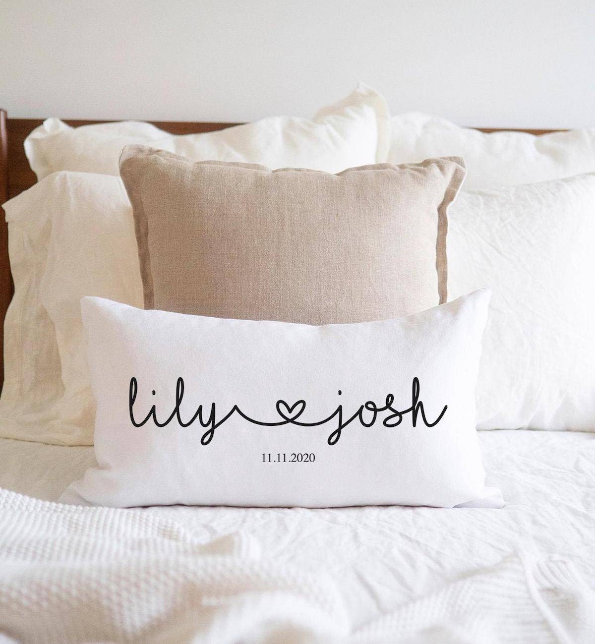 Personalized Couple Pillow