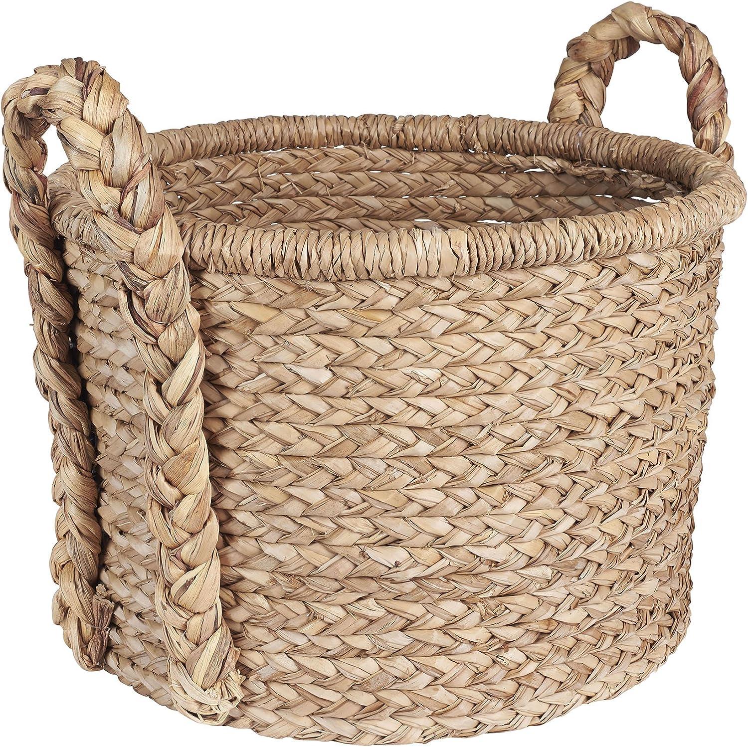 Large braided basket