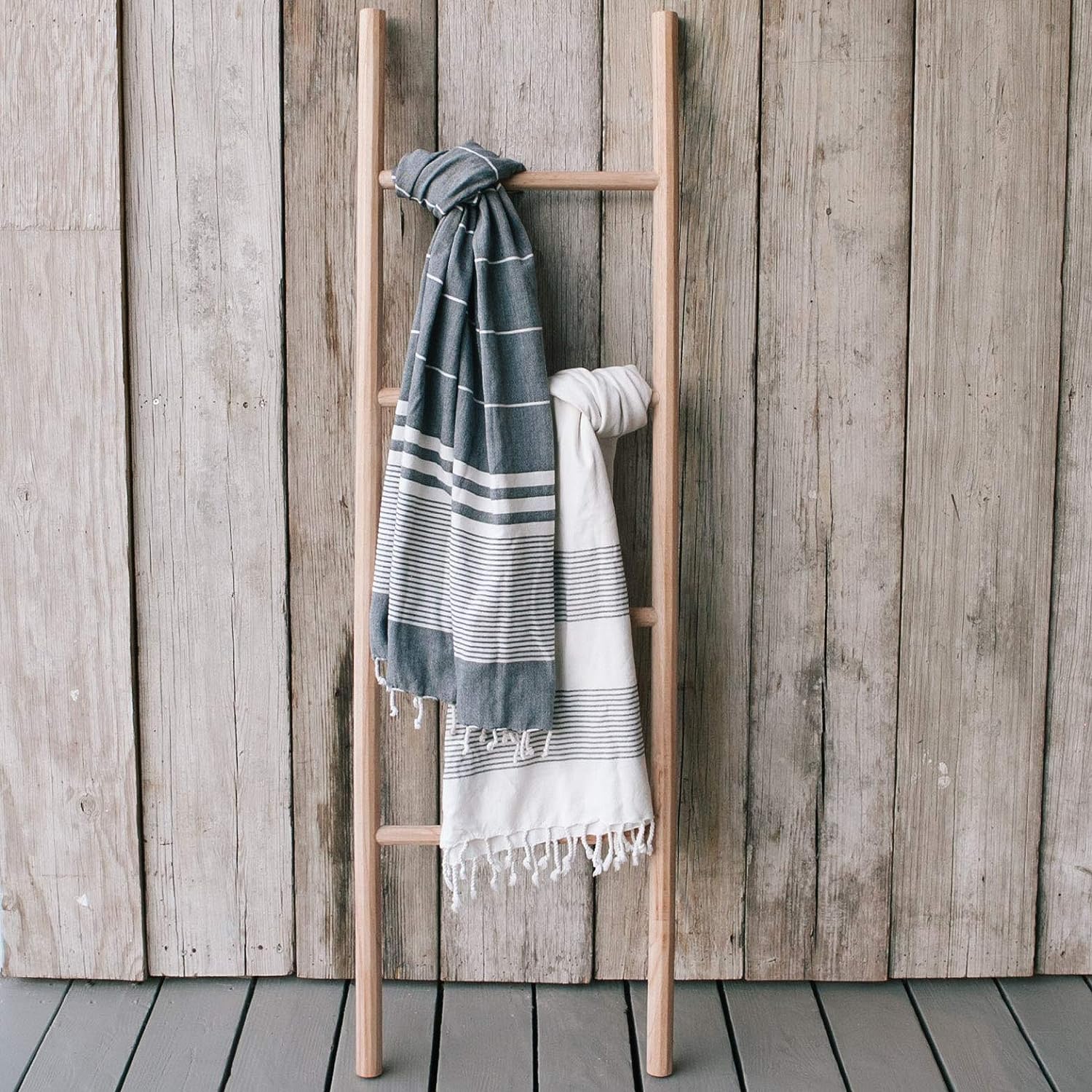 Acacia Wood Towel Ladder