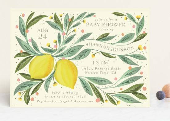 Main Squeeze Invitation by Minted