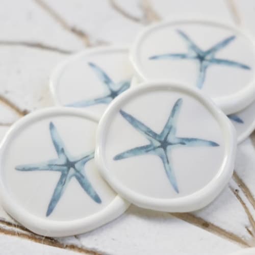 Blue Starfish Vallem Wax Seal