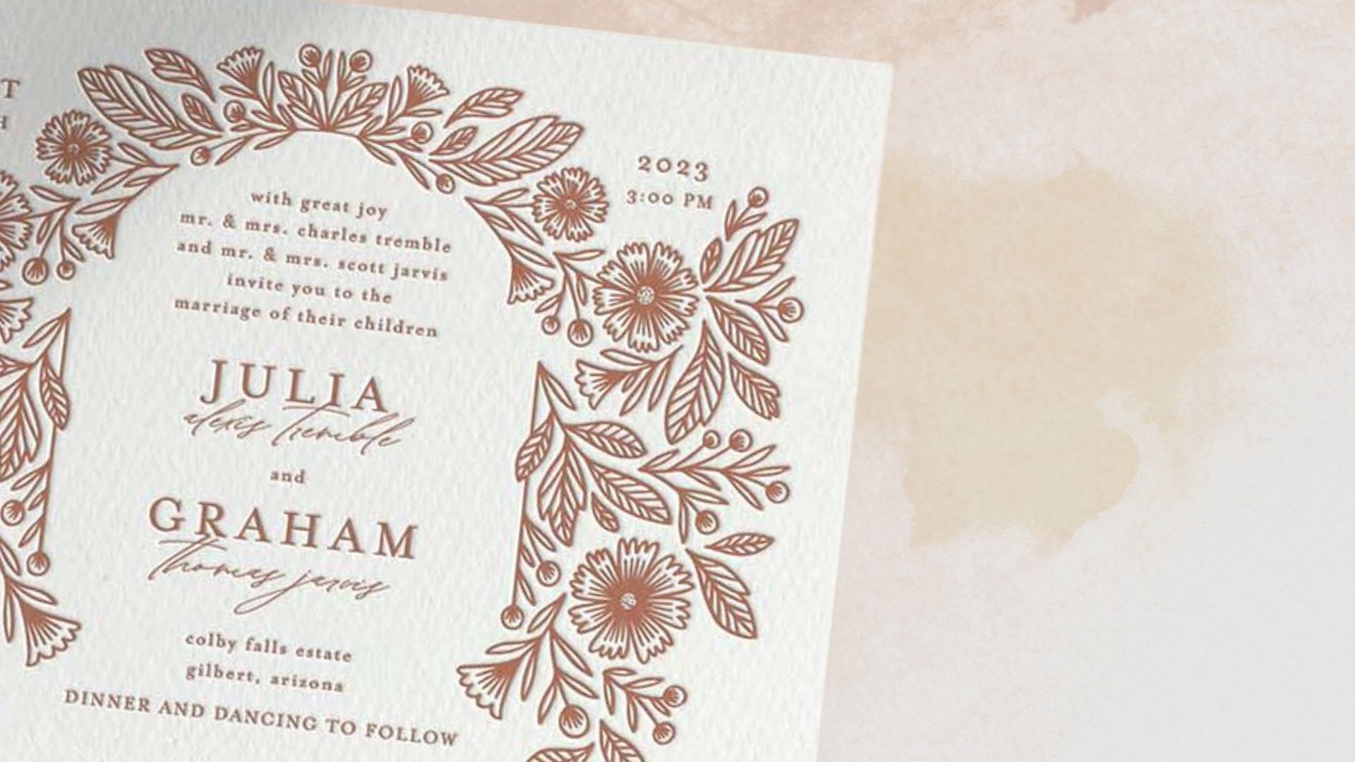 Wedding Invitation Wording Basics