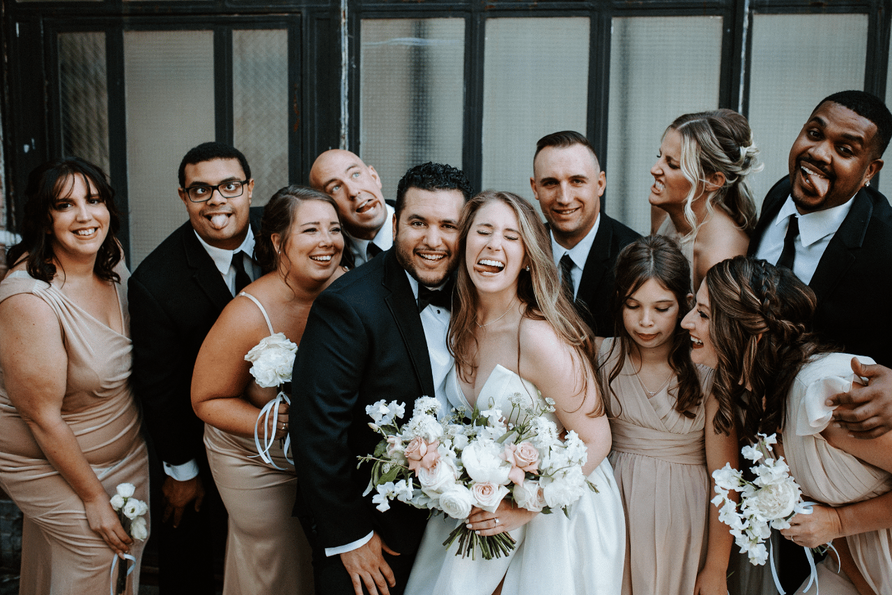 A Non-Traditional Summer Wedding at Brooklyn Winery photo 3
