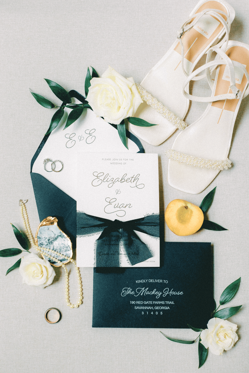 A Modern Summer Wedding at The Mackey House photo 3