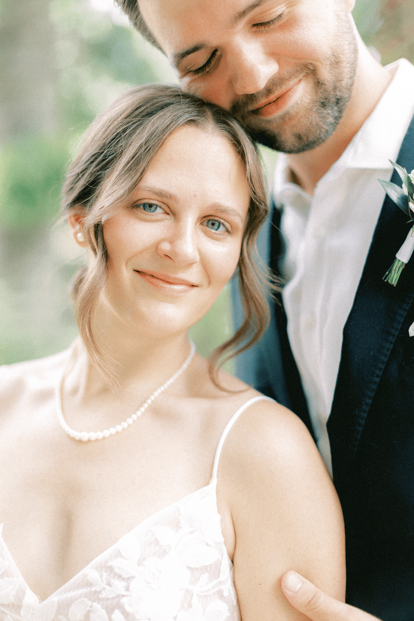 A Modern Summer Wedding at The Mackey House photo 2