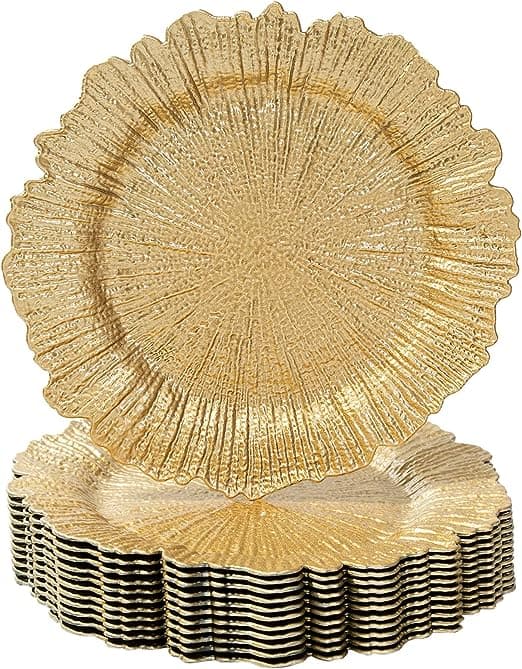 Gold Charger Plates