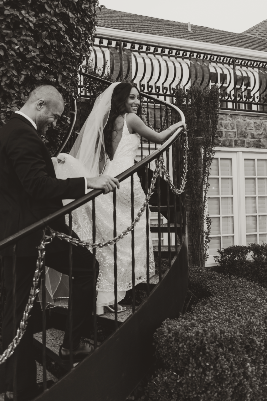 A Modern Winter Wedding at Stonebridge Manor
