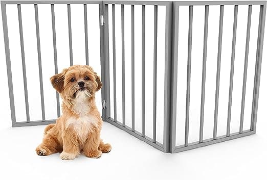 3-Panel Folding Pet Gate