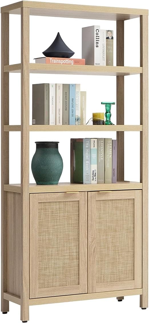 Rattan Bookshelf