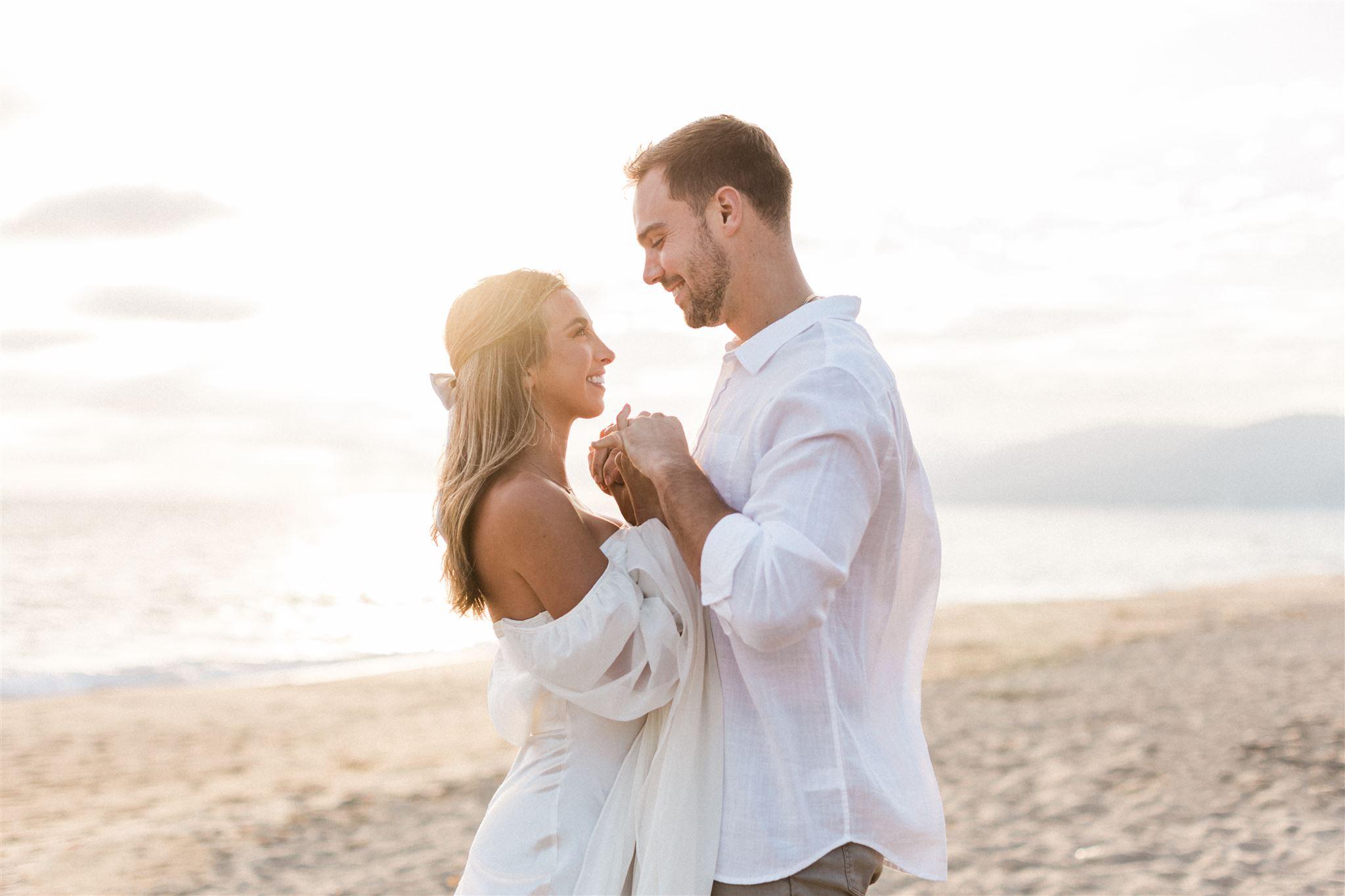 Katie Austin's Romantic Engagement Photoshoot in Malibu photo 4
