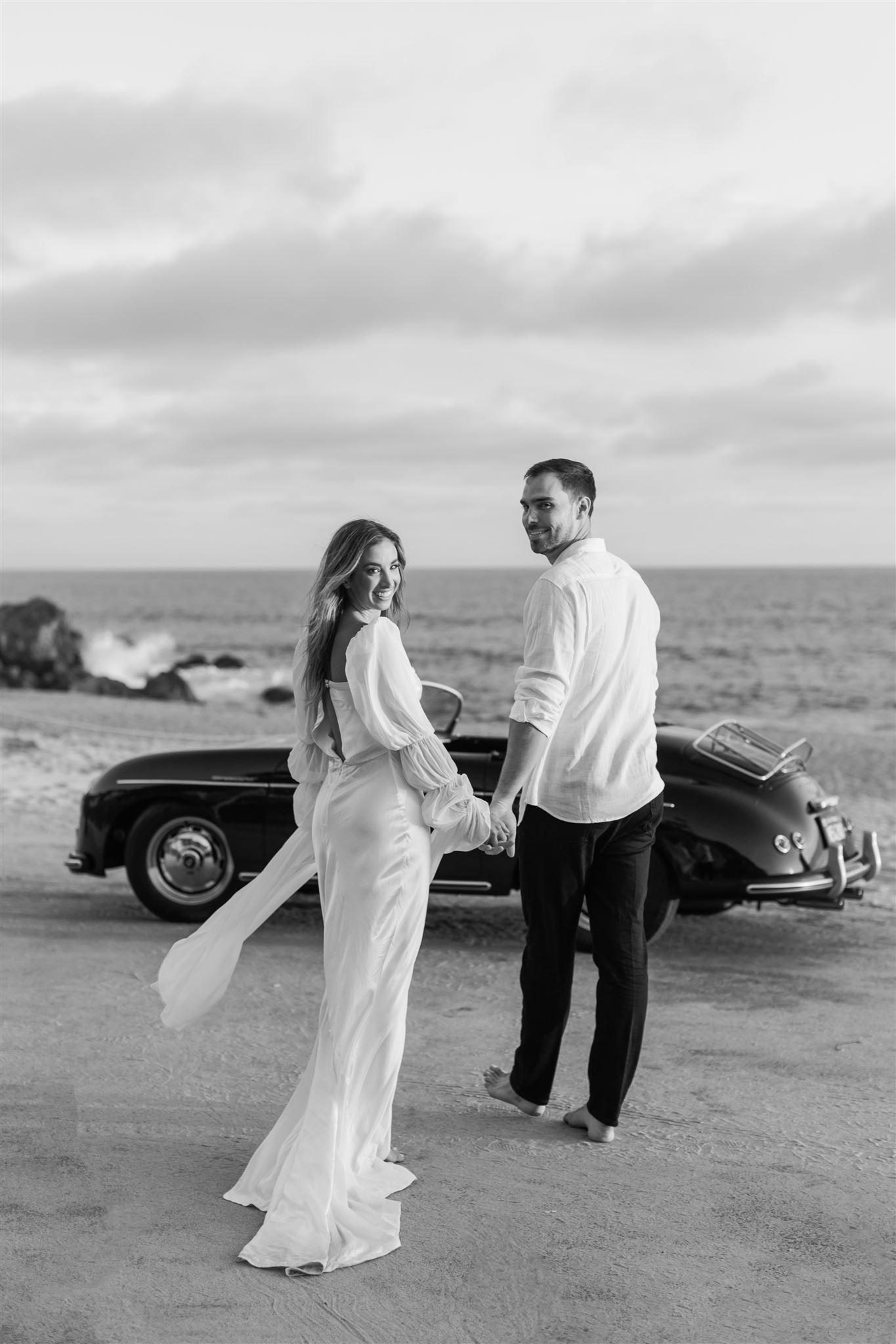 Katie Austin's Romantic Engagement Photoshoot in Malibu