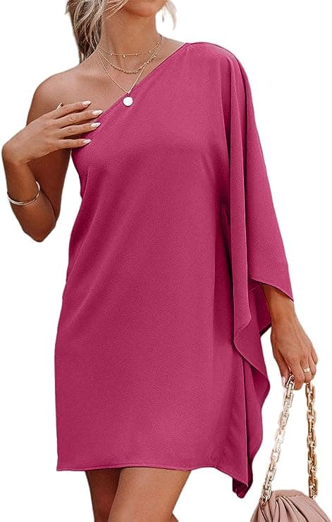 Batwing Sleeve Cocktail Dress