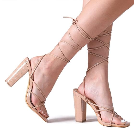 Lace Up Heels