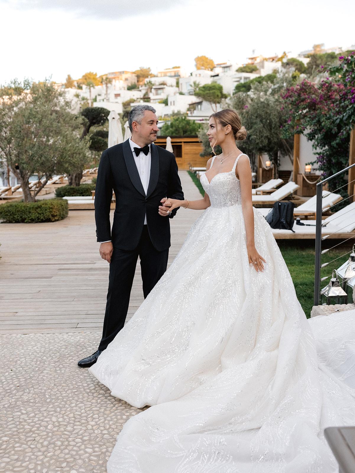 A Glamorous Fall Wedding at 15