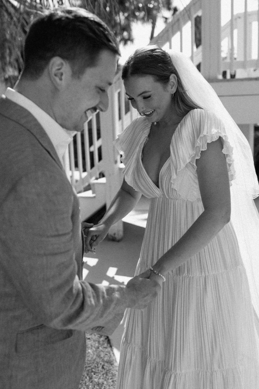A Non-Traditional Fall Wedding at The Laughing Fish photo 3