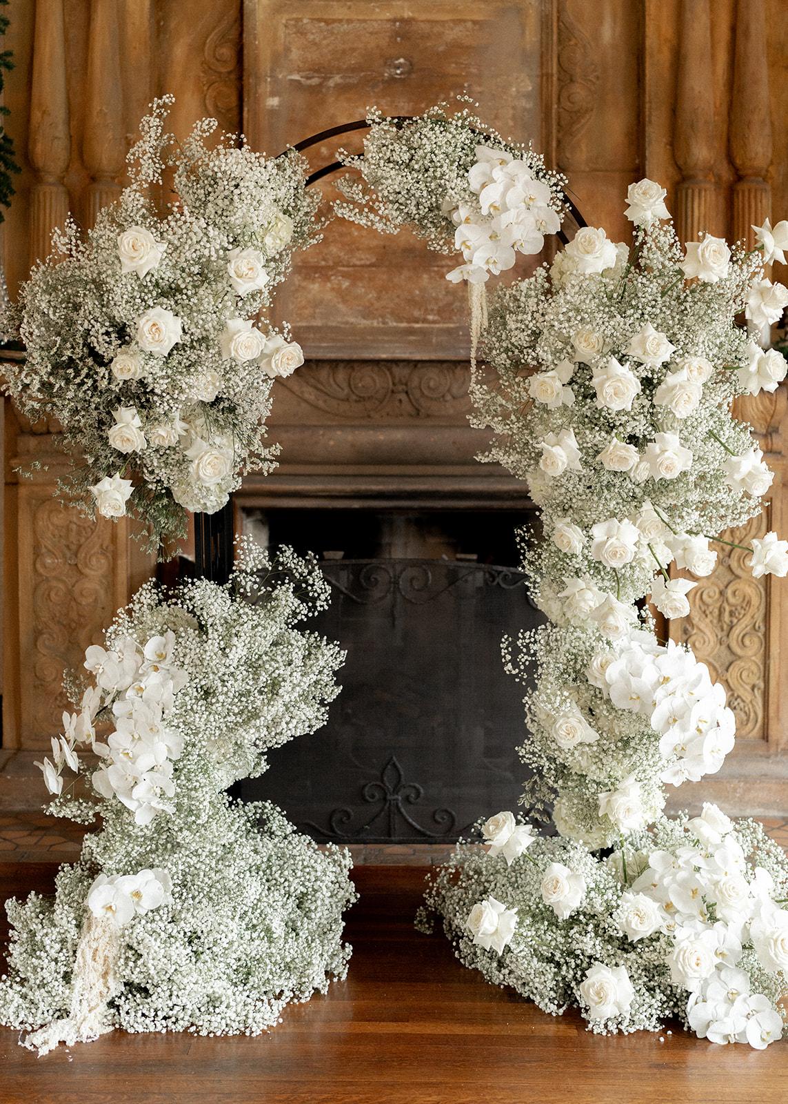 A Modern Winter Wedding at The Howey Mansion 79