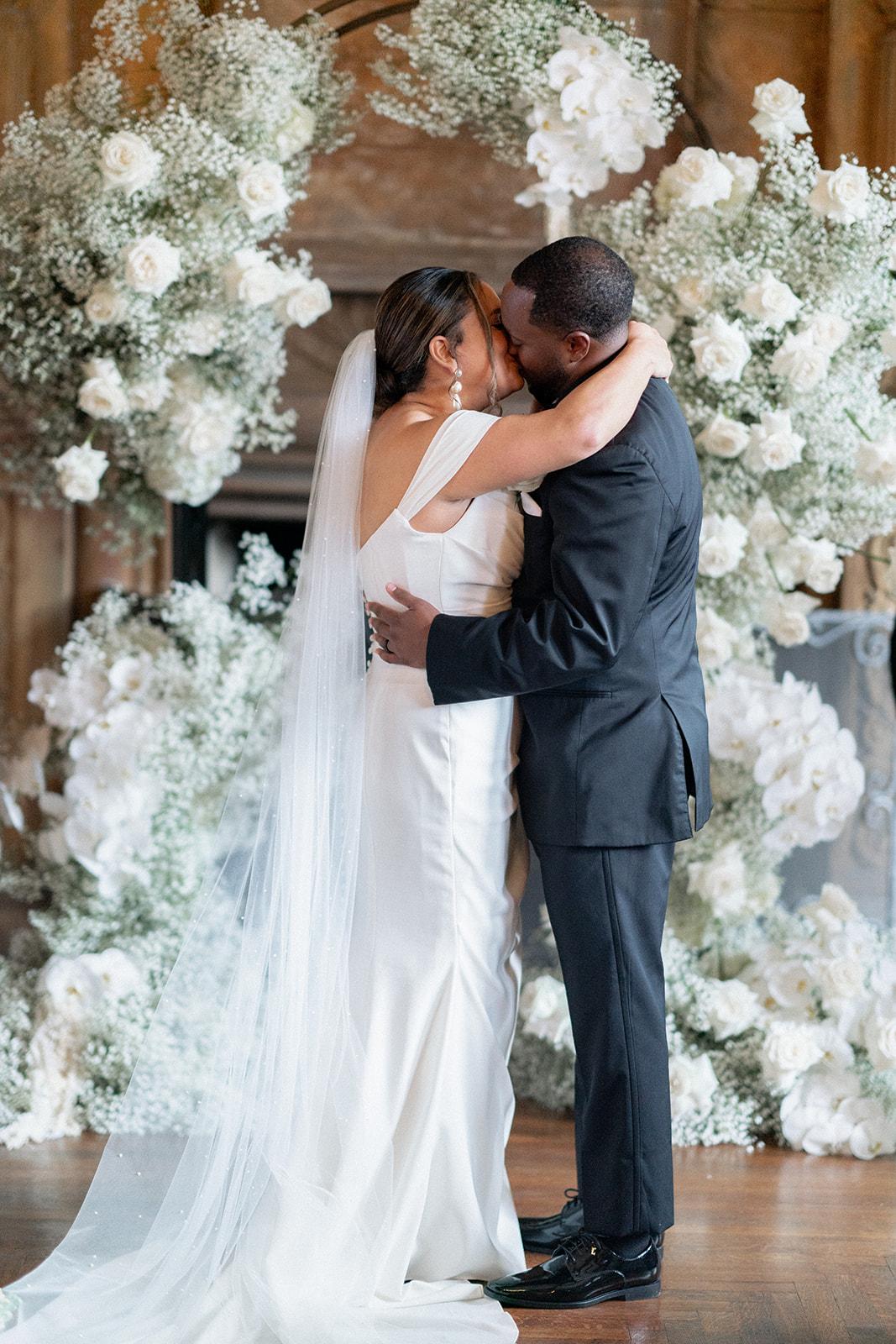 A Modern Winter Wedding at The Howey Mansion 56