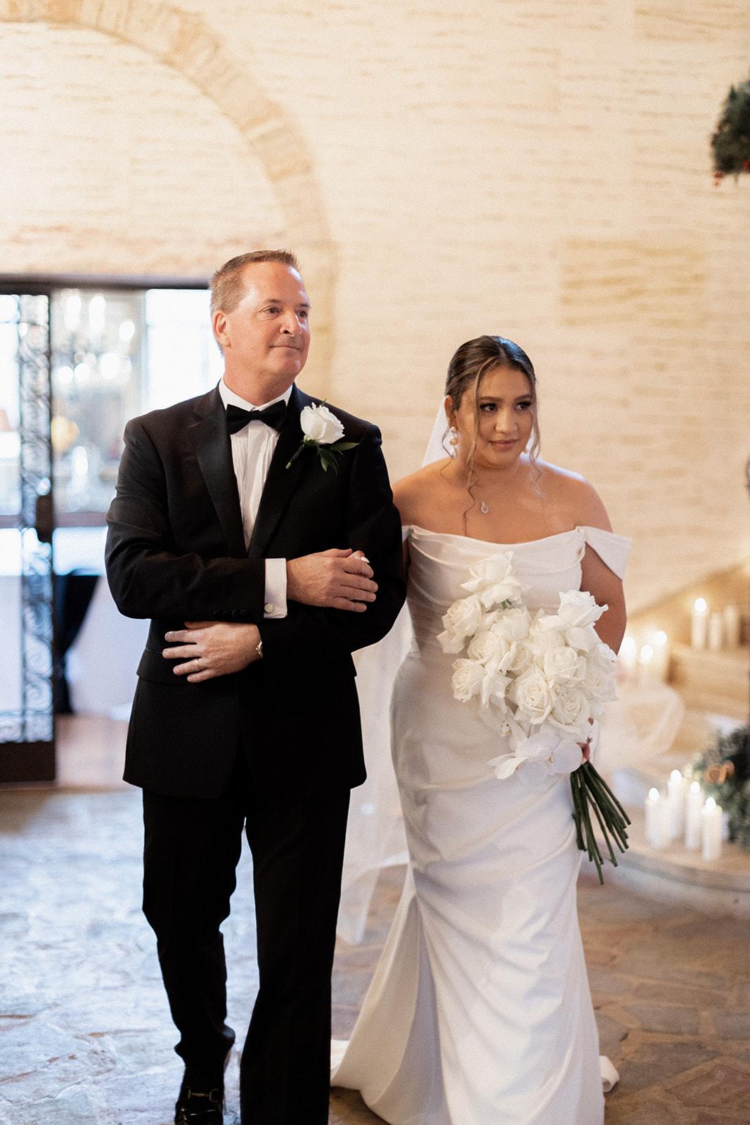 A Modern Winter Wedding at The Howey Mansion 22