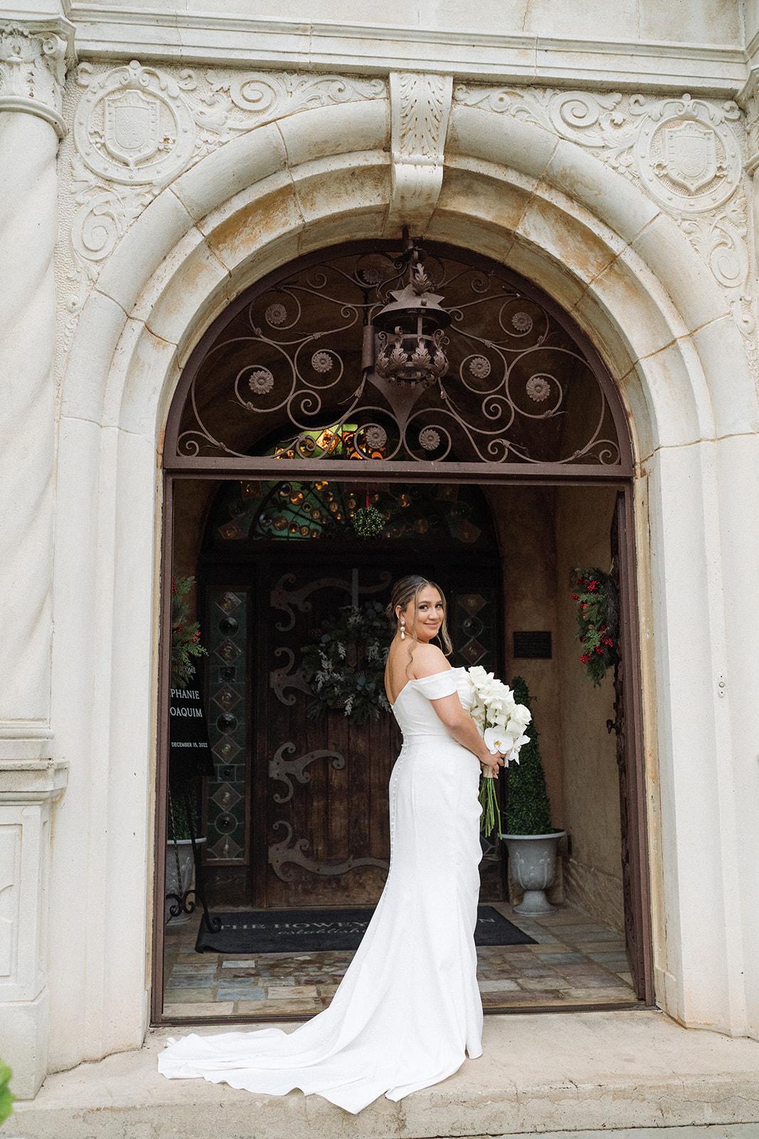 A Modern Winter Wedding at The Howey Mansion 66
