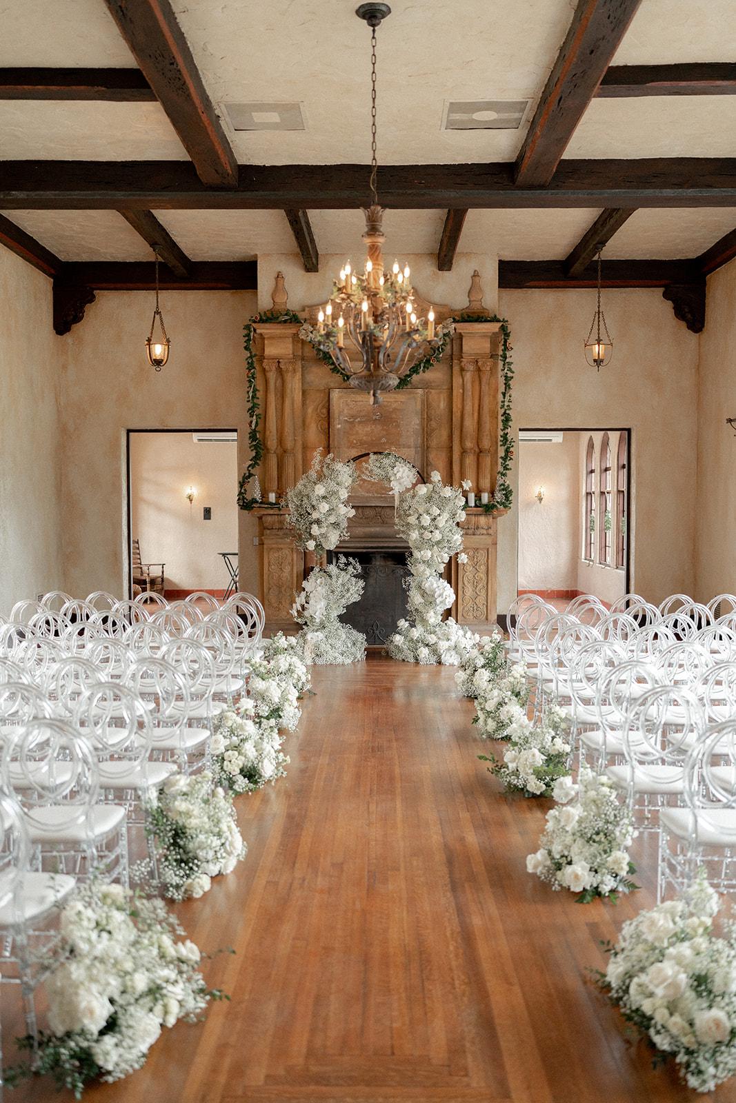 A Modern Winter Wedding at The Howey Mansion 65