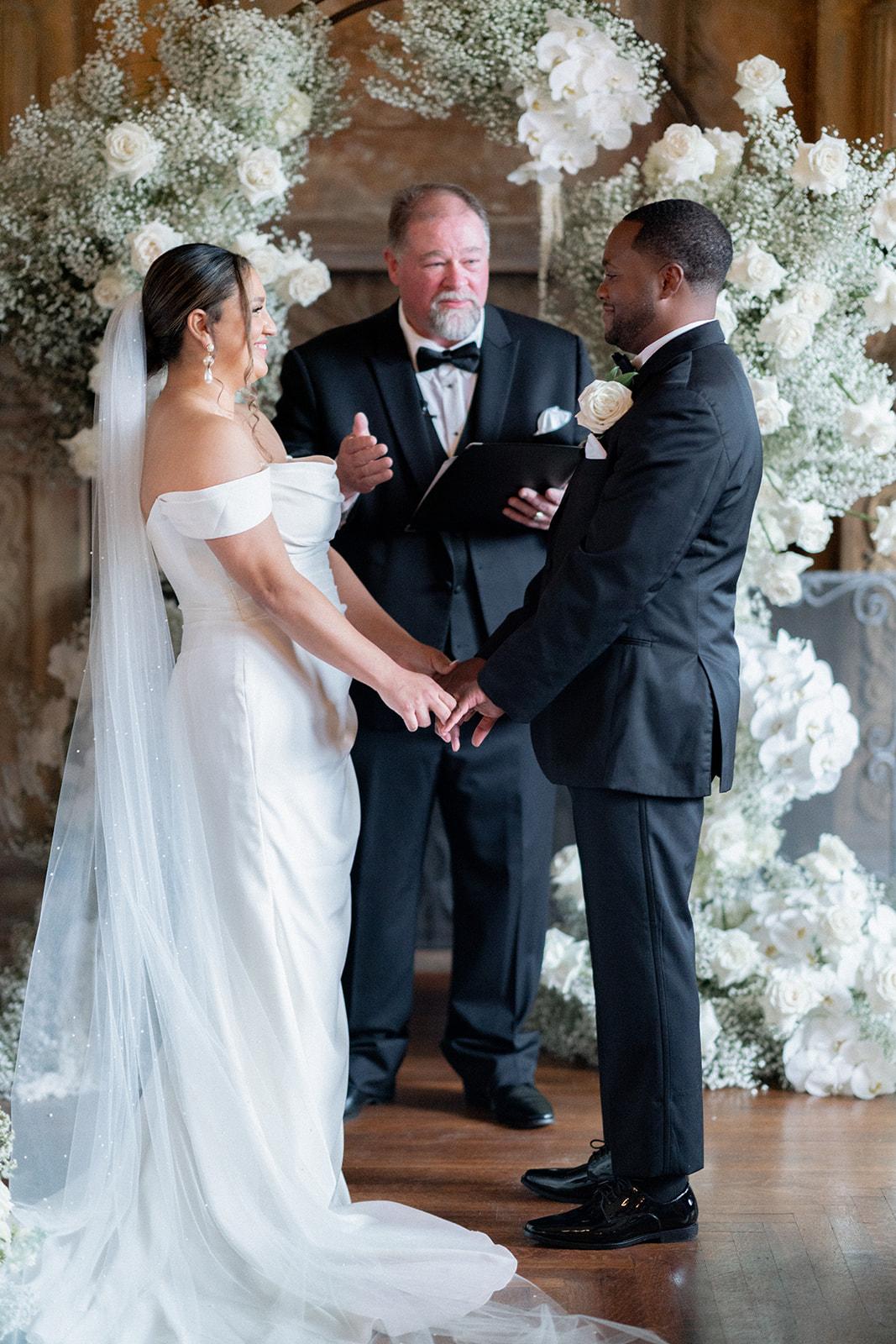 A Modern Winter Wedding at The Howey Mansion 52